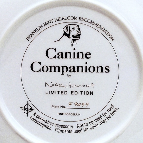 Nigel Hemming Plates Sporting & Canine Companion - Picture 4 of 6